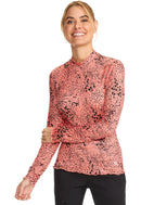 Med Couture Merrow Edge Mock Neck Underscrub. Item MC709 in MC LAYERS Collection. Live Chat for Bulk Discounts.