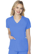 Med Couture Raglan Sleeve Top. Item MC7425 in MC TOUCH Collection. Live Chat for Bulk Discounts.