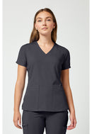 Med Couture Raglan Sleeve Top. Item MC7425 in MC TOUCH Collection. Live Chat for Bulk Discounts.