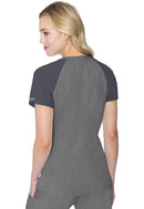 Med Couture Raglan Sleeve Top. Item MC7425 in MC TOUCH Collection. Live Chat for Bulk Discounts.
