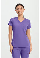 Med Couture V-Neck Tuck In. Item MC7448 in MC TOUCH Collection. Live Chat for Bulk Discounts.