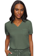 Med Couture V-Neck Tuck In. Item MC7448 in MC TOUCH Collection. Live Chat for Bulk Discounts.