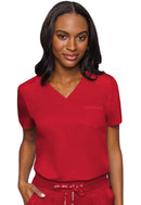 Med Couture V-Neck Tuck In. Item MC7448 in MC TOUCH Collection. Live Chat for Bulk Discounts.
