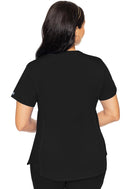 Med Couture V-Neck Shirttail Top. Item MC7459MN in MC TOUCH Collection. Live Chat for Bulk Discounts.