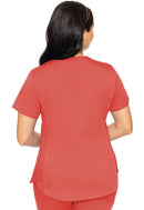 Med Couture V-Neck Shirttail Top. Item MC7459 in MC TOUCH Collection. Live Chat for Bulk Discounts.