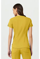Med Couture V-Neck Shirttail Top. Item MC7459 in MC TOUCH Collection. Live Chat for Bulk Discounts.