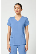 Med Couture 4 Pocket Top. Item MC7468 in MC TOUCH Collection. Live Chat for Bulk Discounts.