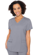 Med Couture 4 Pocket Top. Item MC7468 in MC TOUCH Collection. Live Chat for Bulk Discounts.