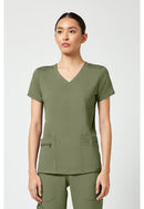 Med Couture 4 Pocket Top. Item MC7468 in MC TOUCH Collection. Live Chat for Bulk Discounts.