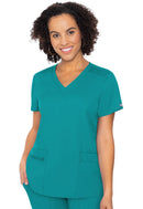 Med Couture 4 Pocket Top. Item MC7468 in MC TOUCH Collection. Live Chat for Bulk Discounts.