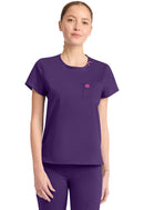 Med Couture Crew Neck Tee. Item MC751 in MC AMP KNIT Collection. Live Chat for Bulk Discounts.