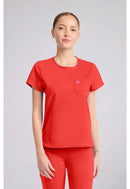Med Couture Crew Neck Tee. Item MC751 in MC AMP KNIT Collection. Live Chat for Bulk Discounts.