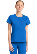 Med Couture Crew Neck Tee. Item MC751 in MC AMP KNIT Collection. Live Chat for Bulk Discounts.