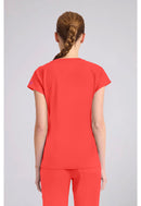 Med Couture Raglan V-Neck Top. Item MC752 in MC AMP KNIT Collection. Live Chat for Bulk Discounts.