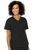 Med Couture V-Neck Signature 3 Pocket Top. Item MC8403 in MC SIGNATURE  Collection. Live Chat for Bulk Discounts.