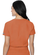 Med Couture V-Neck Chest Pocket Top. Item MC8482 in MC PEACHES Collection. Live Chat for Bulk Discounts.