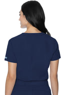 Med Couture V-Neck Chest Pocket Top. Item MC8482 in MC PEACHES Collection. Live Chat for Bulk Discounts.