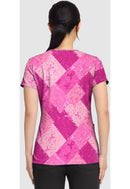 Med Couture V-Neck Print Top. Item MC8564 in MC PRINTS Collection. Live Chat for Bulk Discounts.