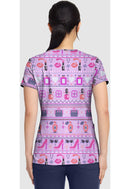 Med Couture V-Neck Print Top. Item MC8564 in MC PRINTS Collection. Live Chat for Bulk Discounts.