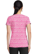 Med Couture V-Neck Print Top. Item MC8564 in MC PRINTS Collection. Live Chat for Bulk Discounts.