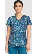 Med Couture V-Neck Print Top. Item MC8564 in MC PRINTS Collection. Live Chat for Bulk Discounts.