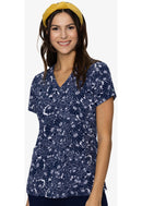 Med Couture V-Neck Print Top. Item MC8564 in MC PRINTS Collection. Live Chat for Bulk Discounts.