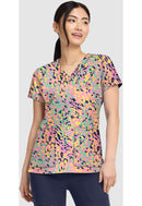 Med Couture V-Neck Print Top. Item MC8564 in MC PRINTS Collection. Live Chat for Bulk Discounts.