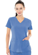 Med Couture Racerback Shirttail Top. Item MC8579GS in PL MC NYP Collection. Live Chat for Bulk Discounts.