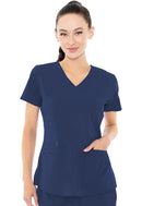 Med Couture Racerback Shirttail Top. Item MC8579GS in PL MC NYP Collection. Live Chat for Bulk Discounts.