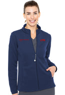 Med Couture Nyp Queens Fleece Jacket. Item MC8612NY in PL MC NYP Collection. Live Chat for Bulk Discounts.