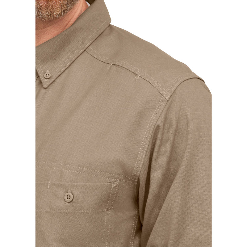 Bulwark [QS42] iQ Series Endurance Collection Men's FR Uniform Shirt. Live Chat for Bulk Discounts.