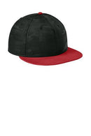 New Era  Camo Flat Bill Snapback Cap NE407. Live Chat for Bulk Discounts