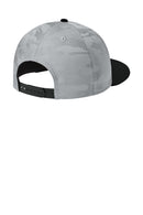 New Era  Camo Flat Bill Snapback Cap NE407. Live Chat for Bulk Discounts
