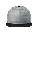 New Era  Camo Flat Bill Snapback Cap NE407. Live Chat for Bulk Discounts