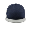 New Era  ®  Shadow Heather Striped Flat Bill Snapback Cap NE408
