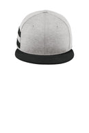 New Era  ®  Shadow Heather Striped Flat Bill Snapback Cap NE408