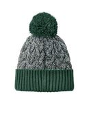 New Era Marled Knit Pom Beanie NE910. Live Chat for Bulk Discounts