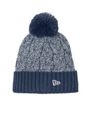 New Era Marled Knit Pom Beanie NE910. Live Chat for Bulk Discounts