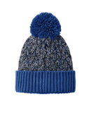 New Era Marled Knit Pom Beanie NE910. Live Chat for Bulk Discounts