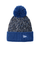 New Era Marled Knit Pom Beanie NE910. Live Chat for Bulk Discounts