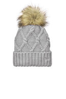 New Era Faux Fur Pom Beanie NE911. Live Chat for Bulk Discounts