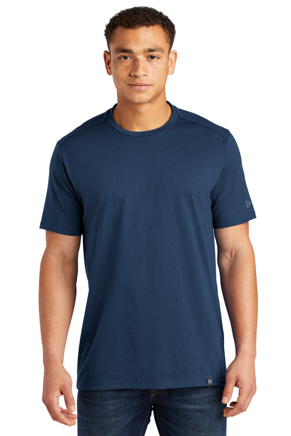 New Era  ®  Heritage Blend Crew Tee. NEA100 - Dark Royal