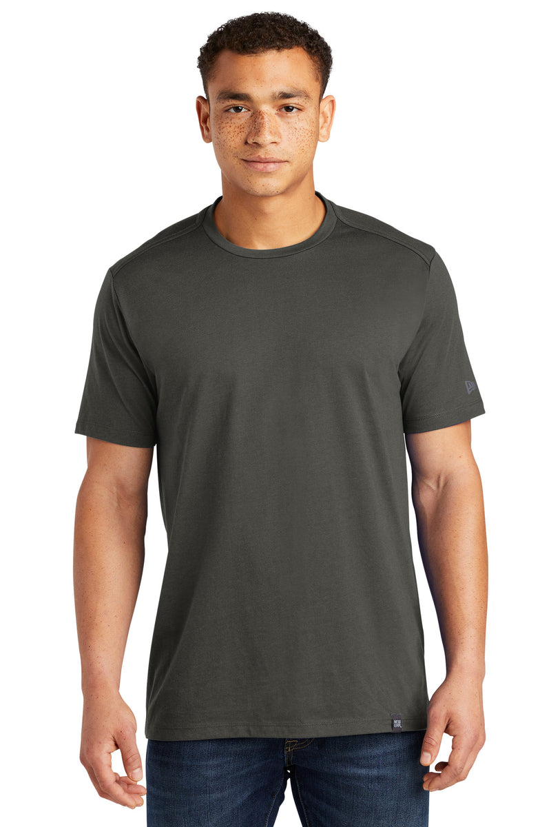 New Era  ®  Heritage Blend Crew Tee. NEA100 - Graphite