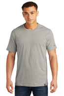 New Era  ®  Heritage Blend Crew Tee. NEA100 - Rainstorm Grey Heather