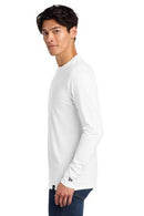 New Era  Heritage Blend Long Sleeve Crew Tee. NEA102. Live Chat for Bulk Discounts