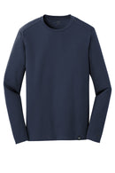 New Era  Heritage Blend Long Sleeve Crew Tee. NEA102. Live Chat for Bulk Discounts