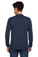 New Era  Heritage Blend Long Sleeve Crew Tee. NEA102. Live Chat for Bulk Discounts