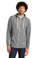 New Era  Sueded Cotton Blend Full-Zip Hoodie. NEA122. Live Chat for Bulk Discounts