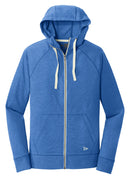 New Era  Sueded Cotton Blend Full-Zip Hoodie. NEA122. Live Chat for Bulk Discounts