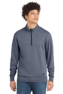 New Era  Tri-Blend Fleece 1/4-Zip Pullover. NEA512. Live Chat for Bulk Discounts